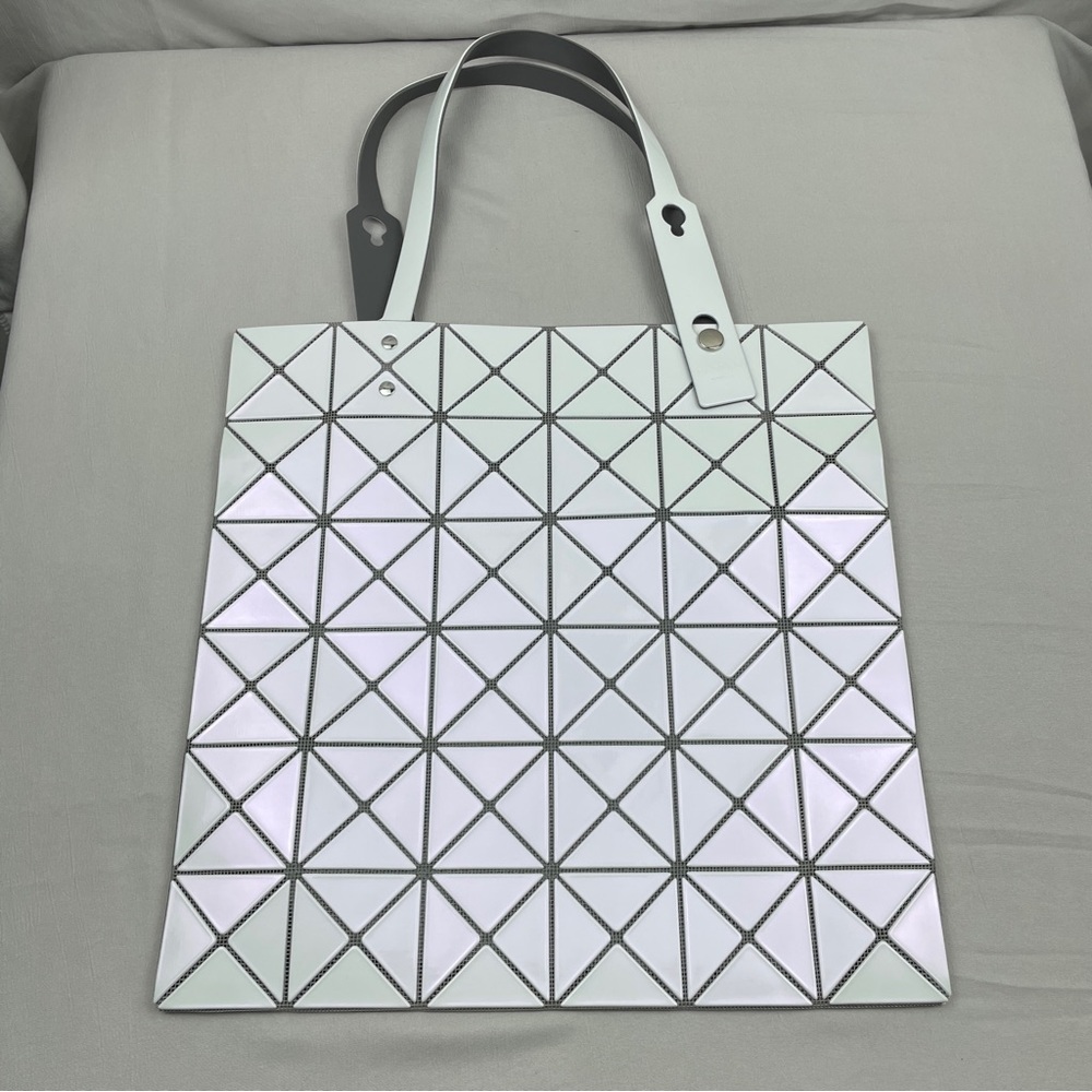Brand New Issey Miyake Gold & White Tote Bag